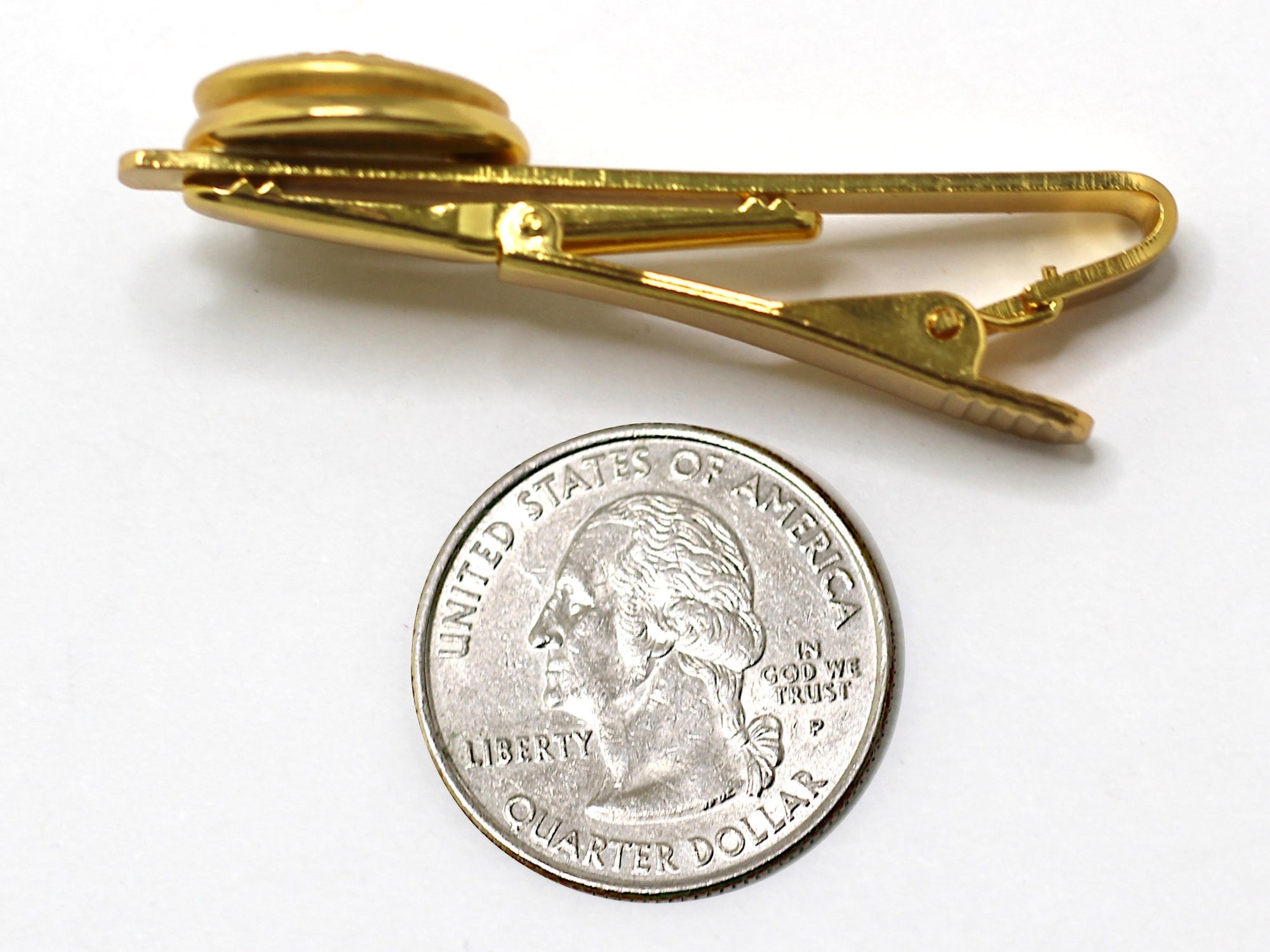 Army Button Tie Bar