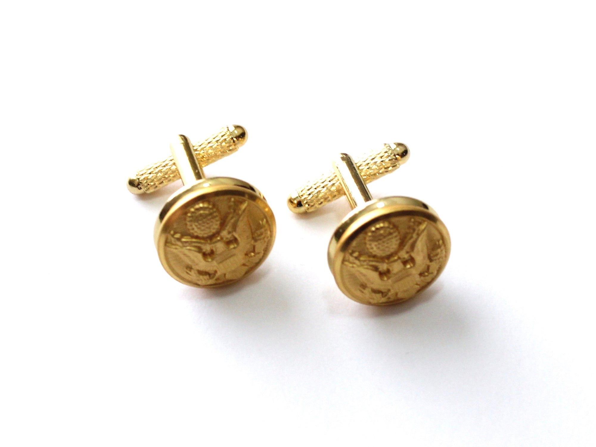 Army Button Cufflinks