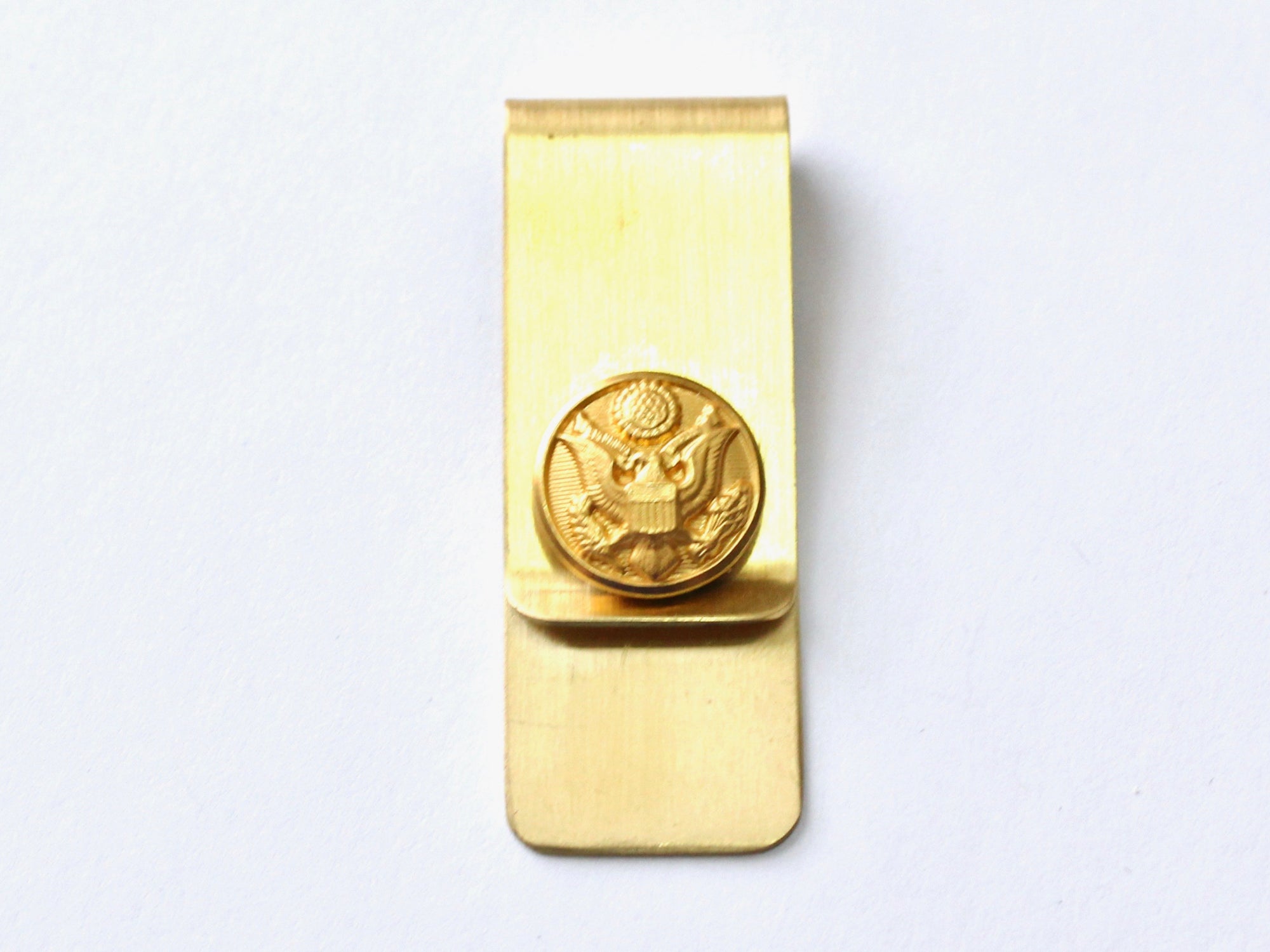 Army Button Money Clip