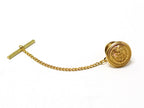 Coast Guard Button Gold Tie Tack