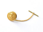 Coast Guard Button Gold Tie Tack