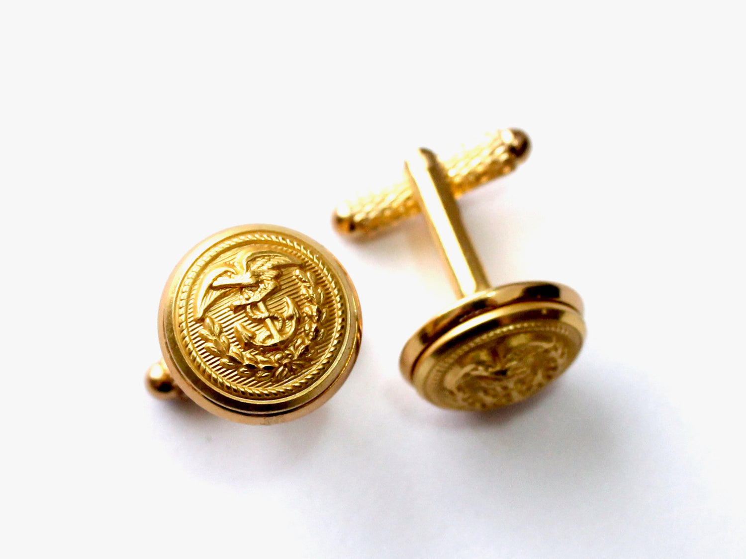 Coast Guard Button Cufflinks – Hope Design Ltd