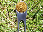 Coast Guard Button Golf Divot Tool and Ball Marker