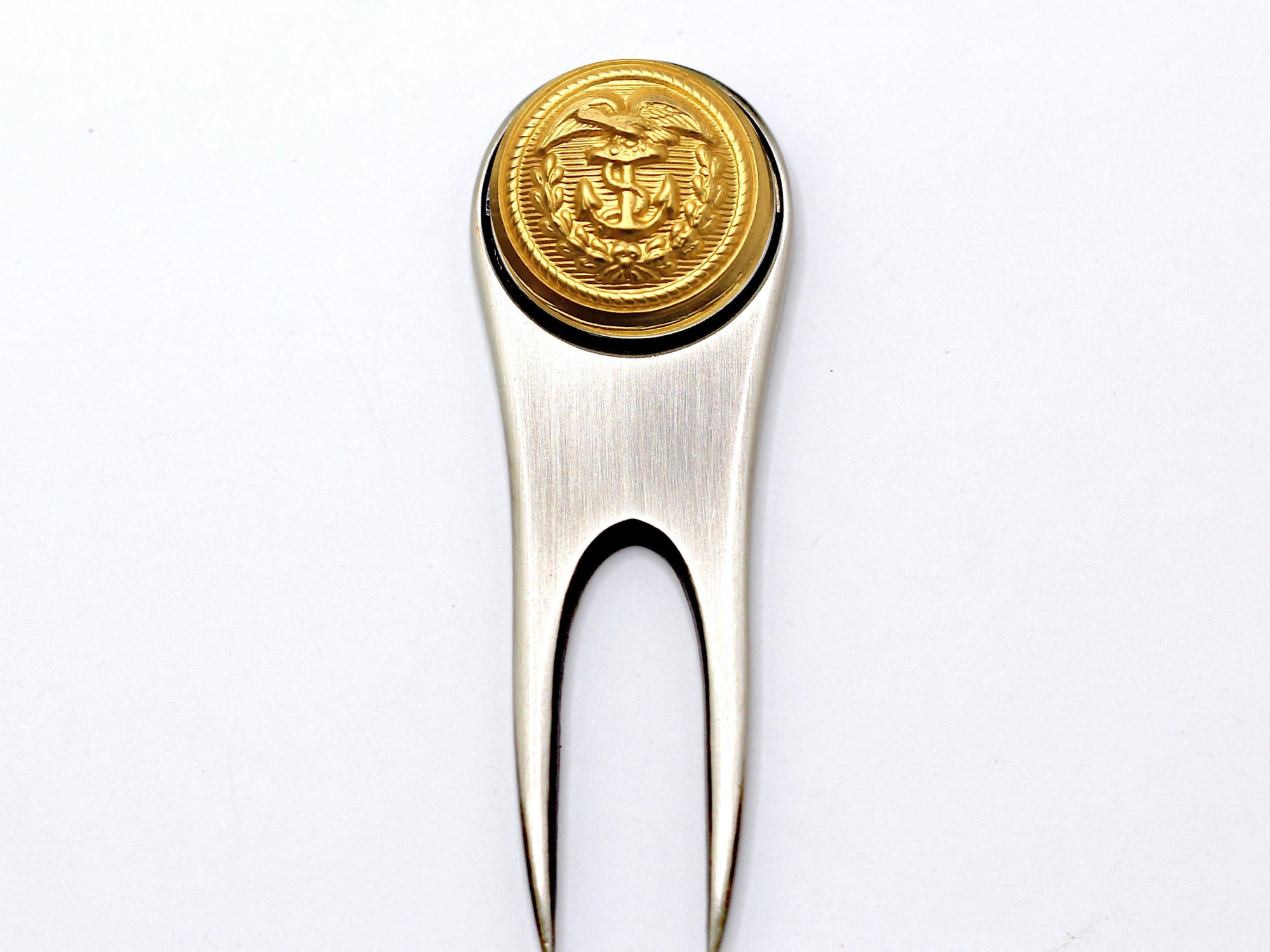 Coast Guard Button Golf Divot Tool and Ball Marker