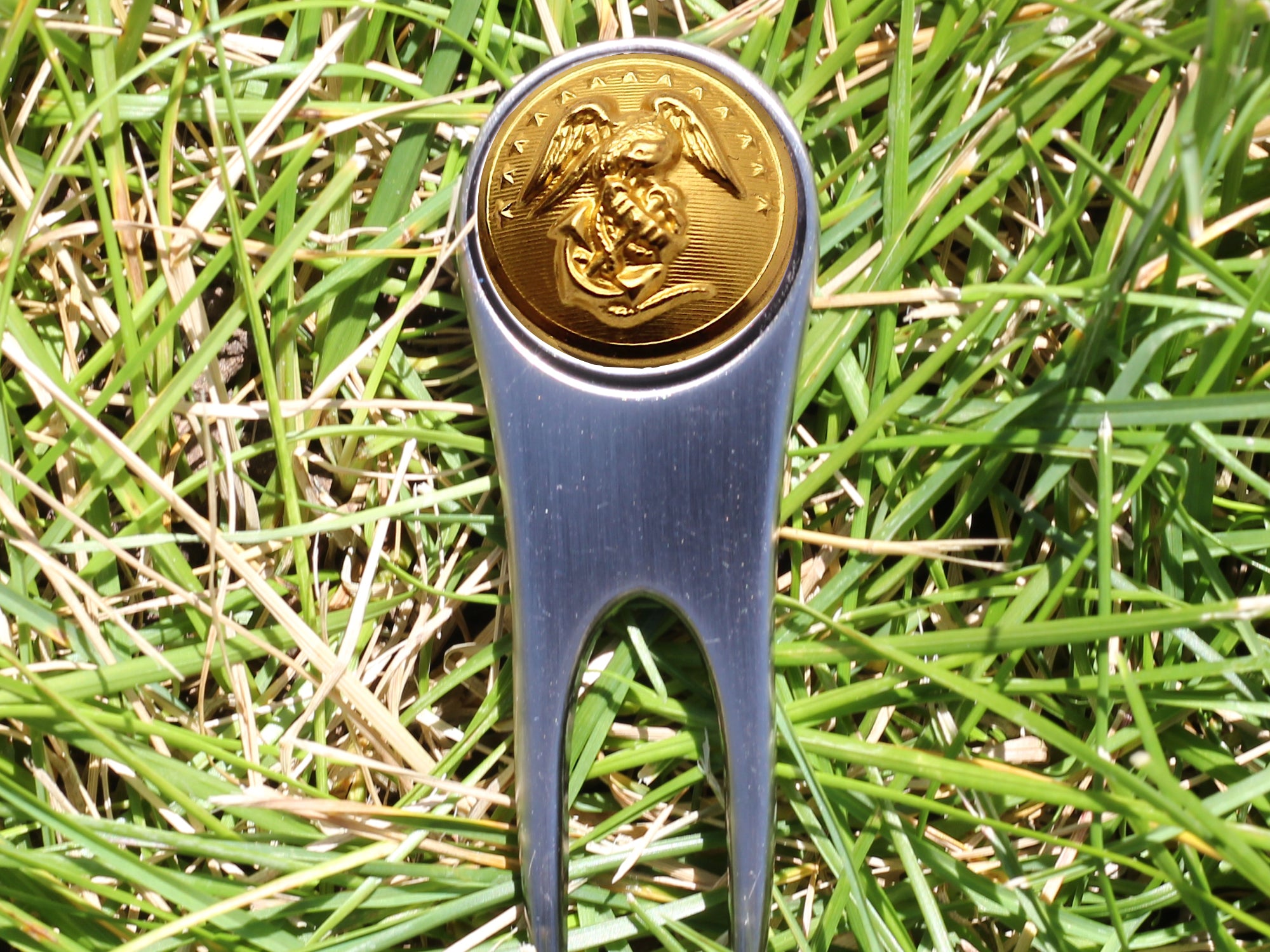 Marine Golf Divot Tool and Ball Marker