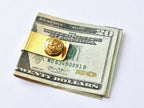 Marine Button Money Clip