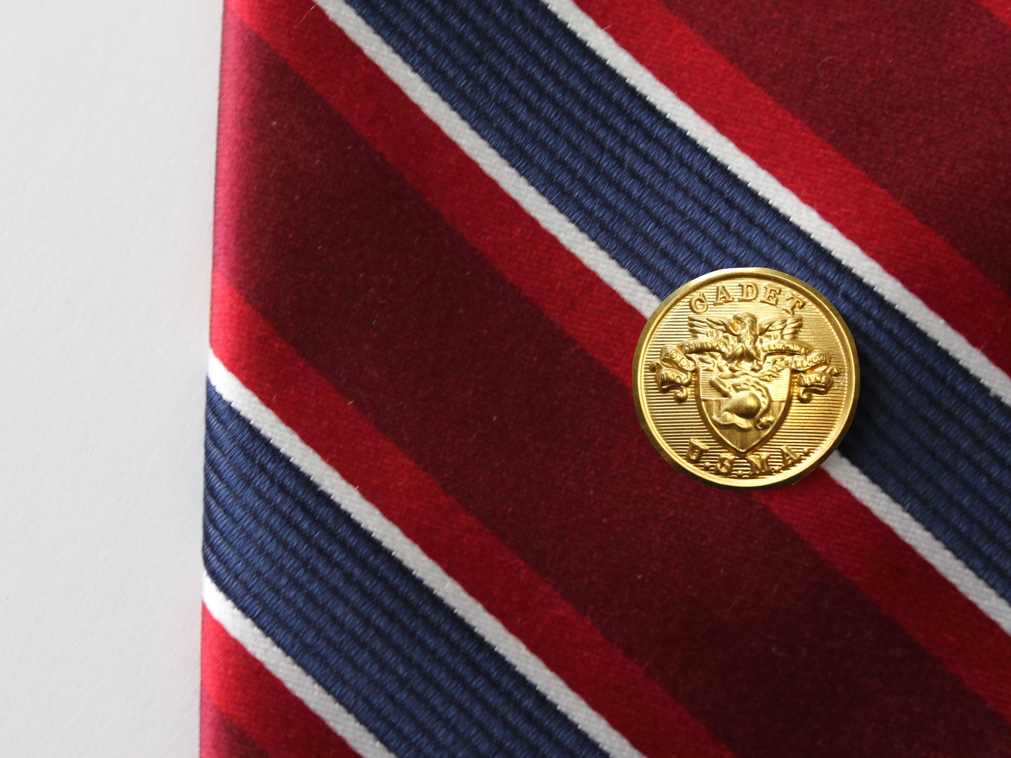 USMA Button Gold Tie Tack