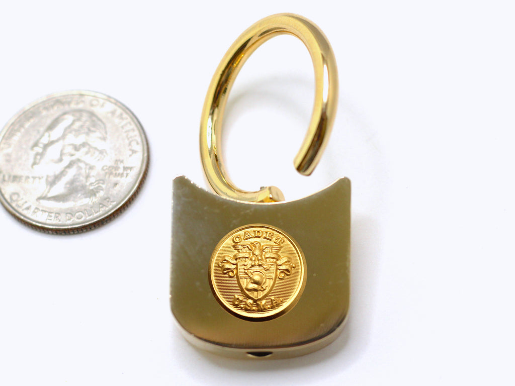 USMA Button Keychain