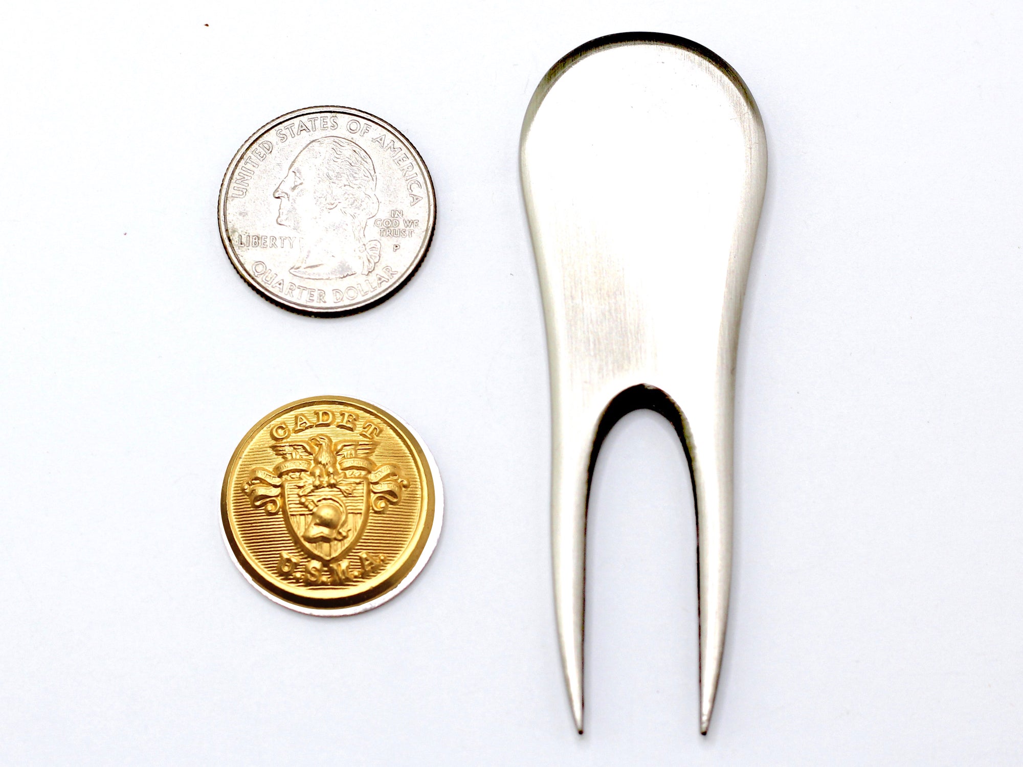 USMA Button Golf Divot Tool and Ball Marker