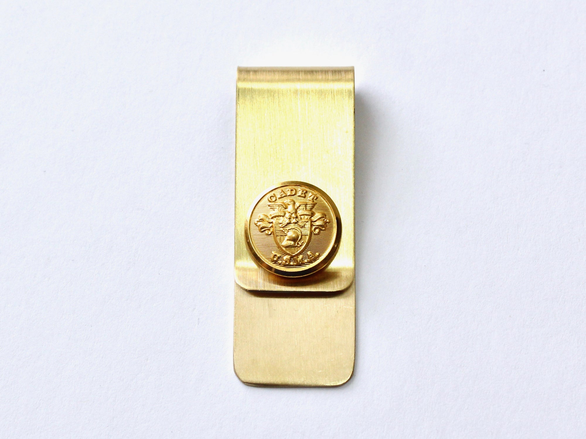 USMA Button Money Clip
