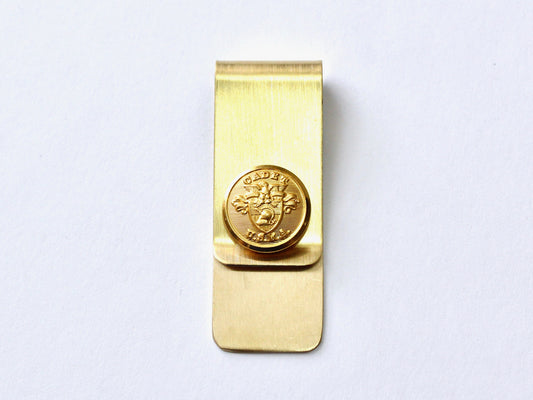 USMA Button Money Clip