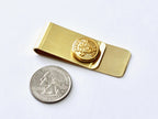 USMA Button Money Clip