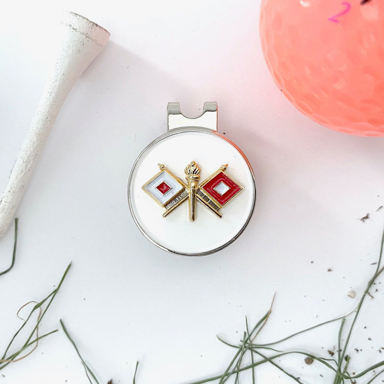 Signal Golf Hat Clip and Ball Marker
