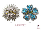 Infantry Brooch