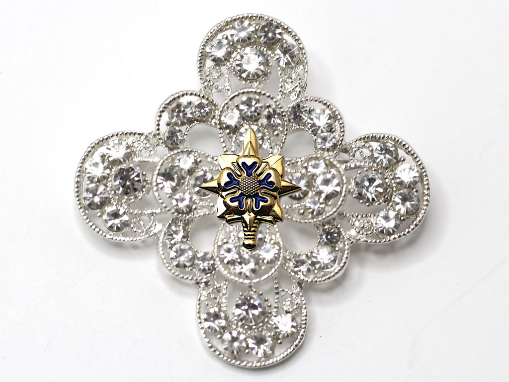 Military Intelligence Brooch 13E