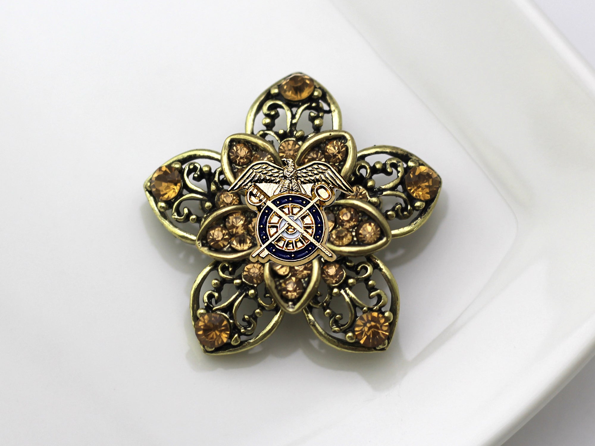 Quartermaster Brooch 14J
