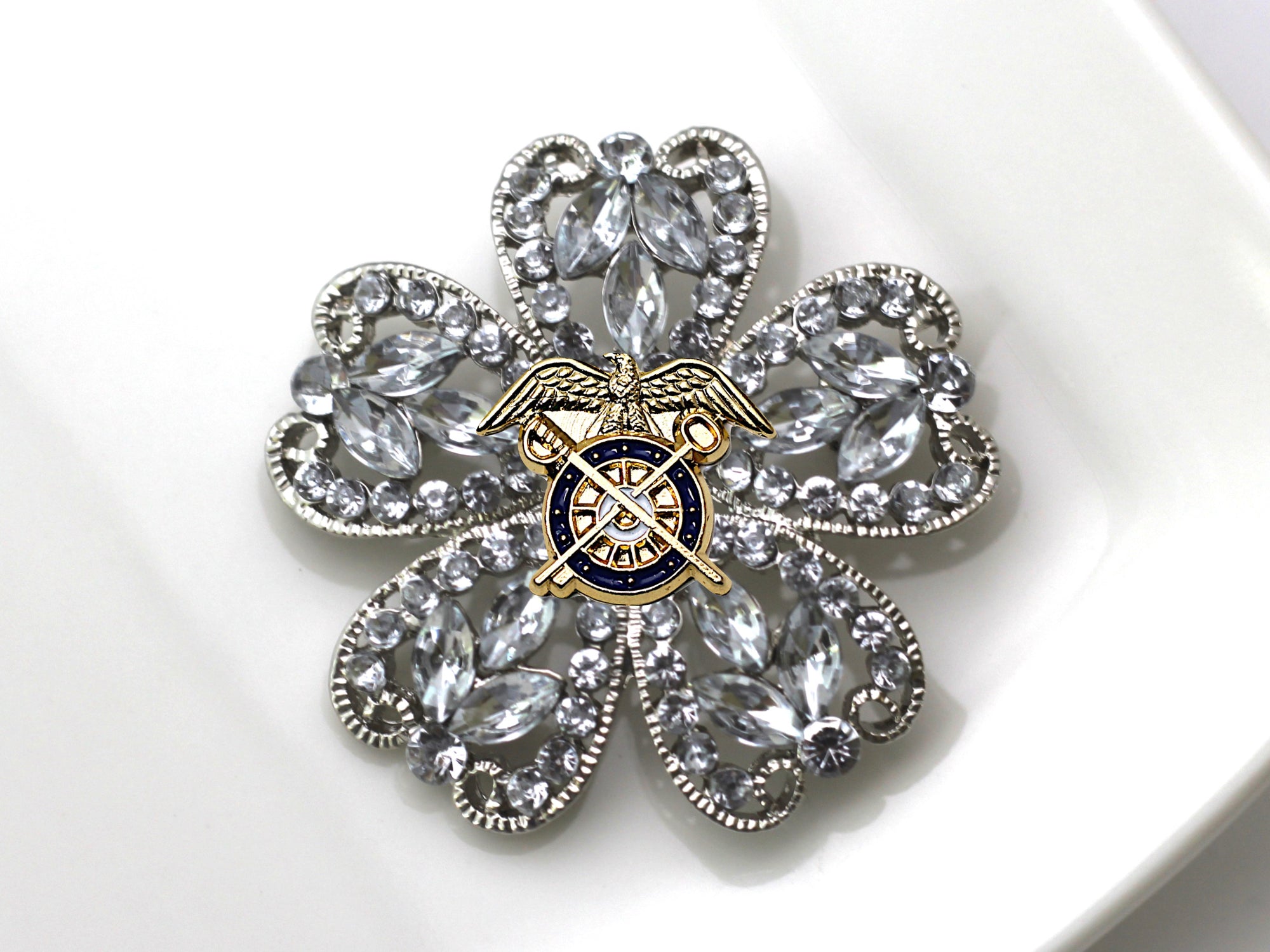 Quartermaster Brooch 13G
