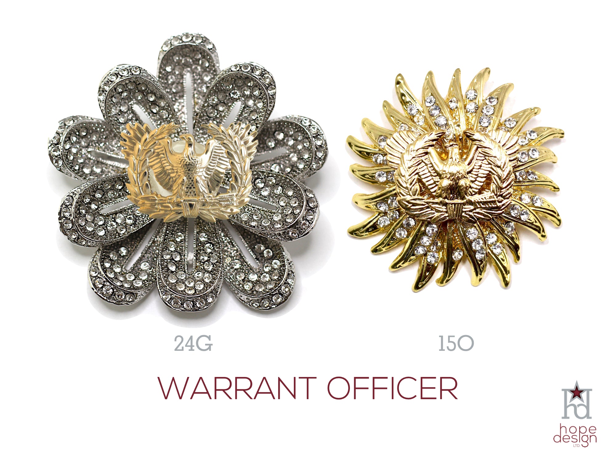 Warrant Officer Brooch