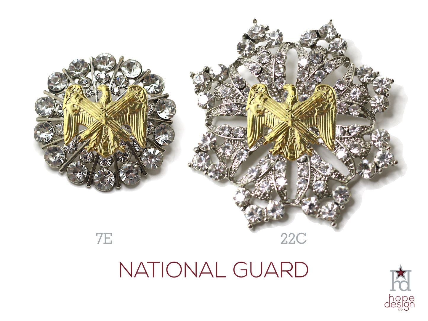 National Guard Brooch