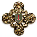 1st Infantry Division Brooch 13D