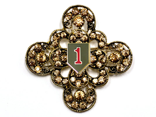 1st Infantry Division Brooch 13D