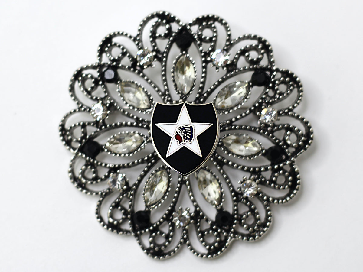 2nd Infantry Division Brooch 15D