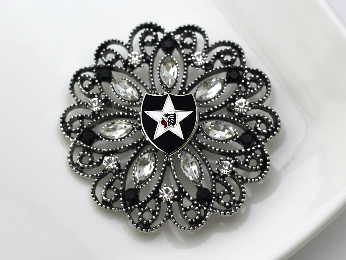 2nd Infantry Division Brooch 15D