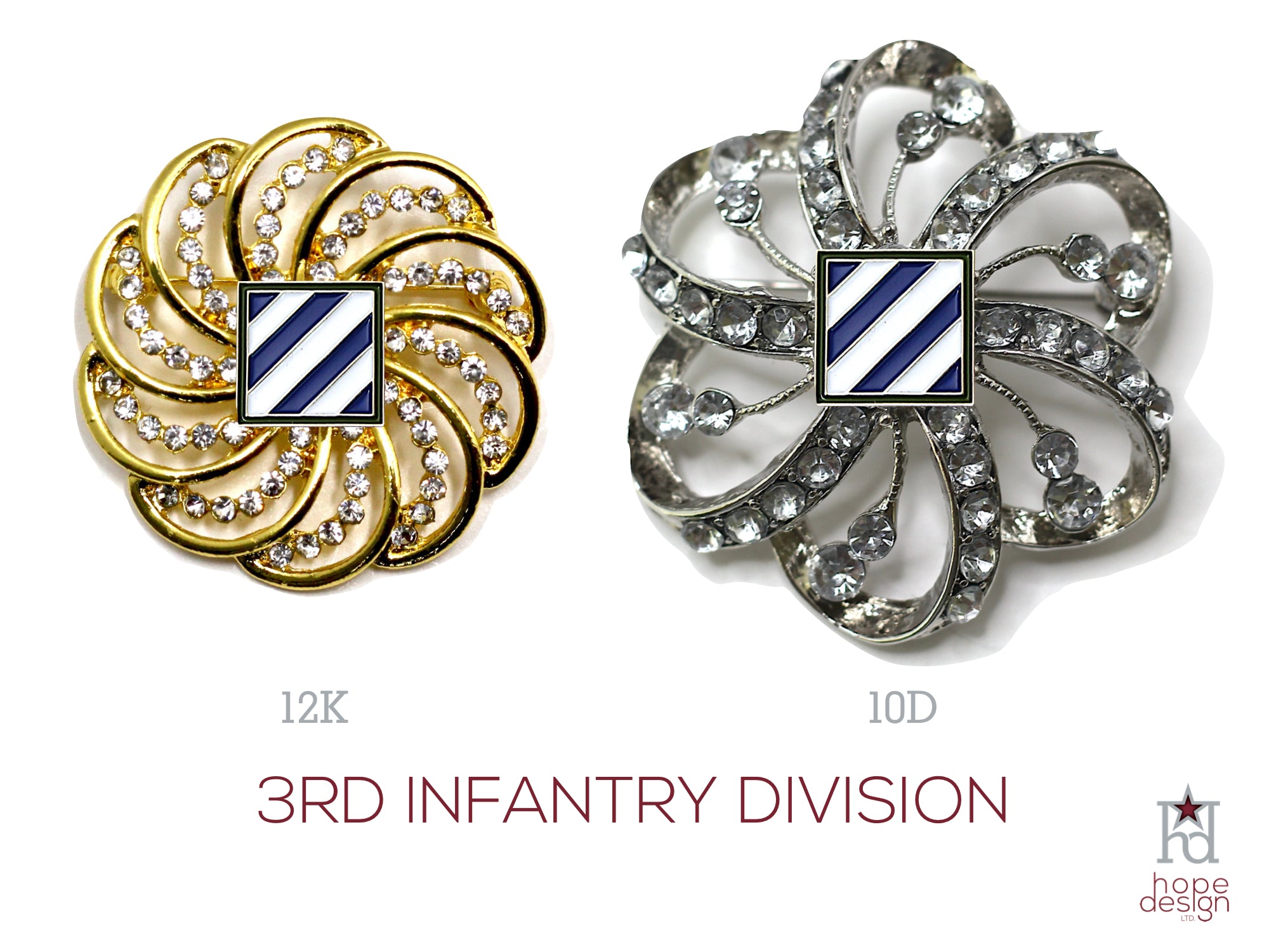 3rd Infantry Division Brooch