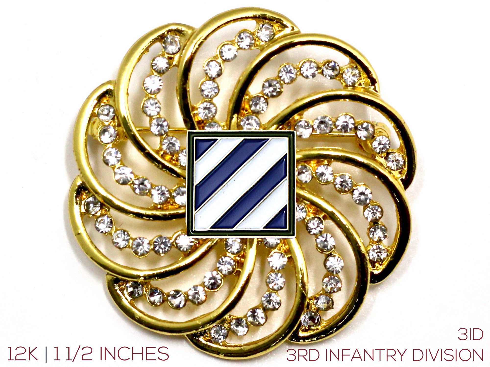 3rd Infantry Division Brooch