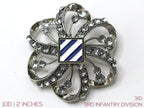 3rd Infantry Division Brooch