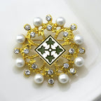 4th Infantry Division Brooch 10G