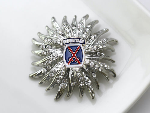 10th Mountain Division Brooch 15N