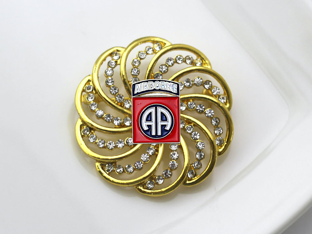 82nd Airborne Division Brooch