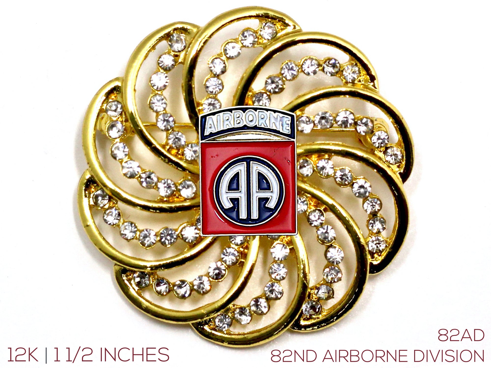 82nd Airborne Division Brooch