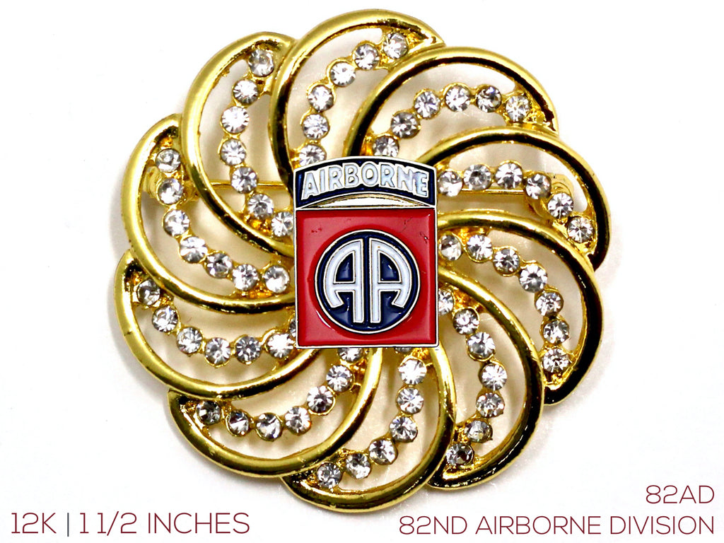82nd Airborne Division Brooch