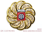82nd Airborne Division Brooch