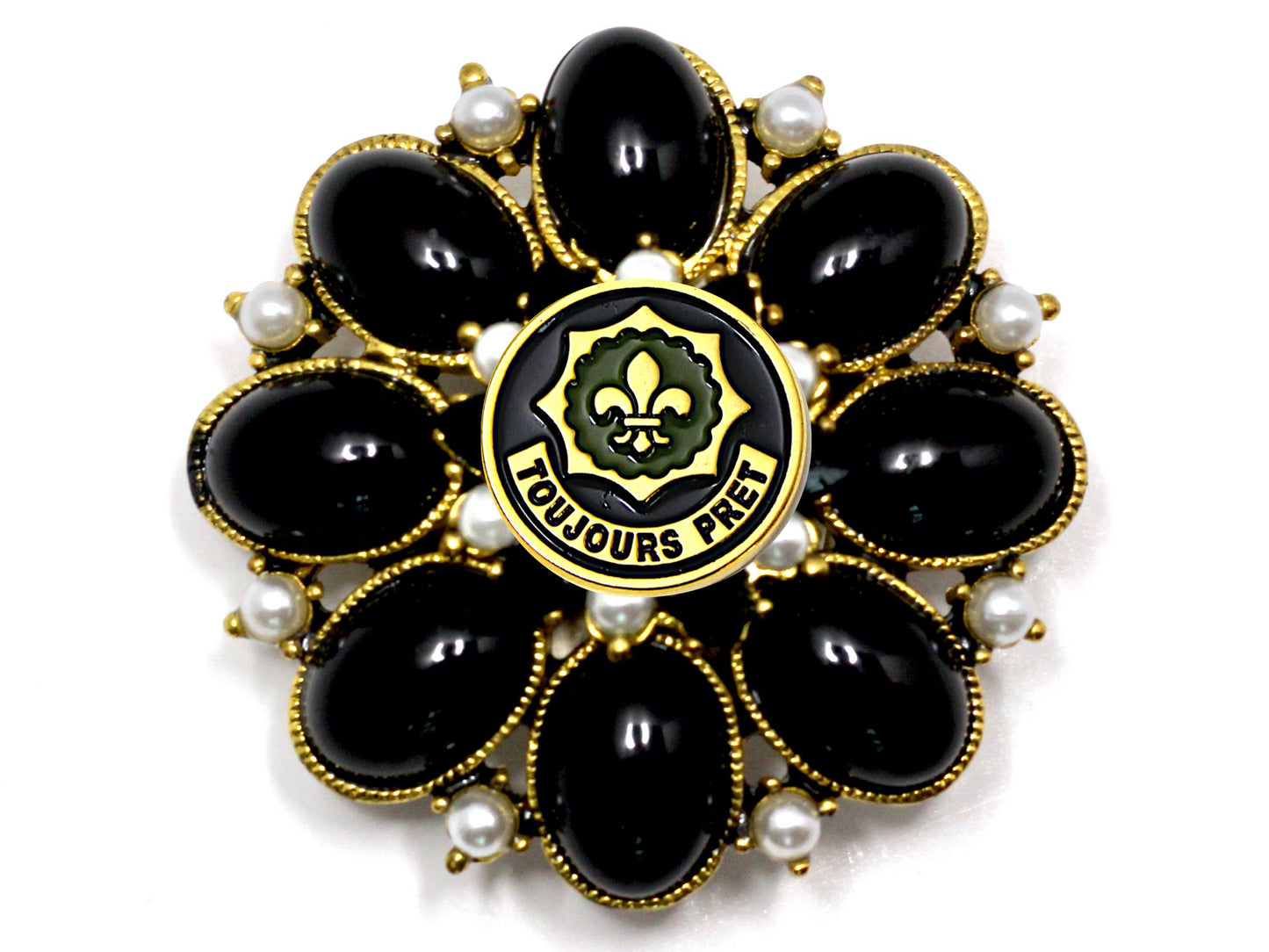 2nd Cavalry Regiment Brooch 13A