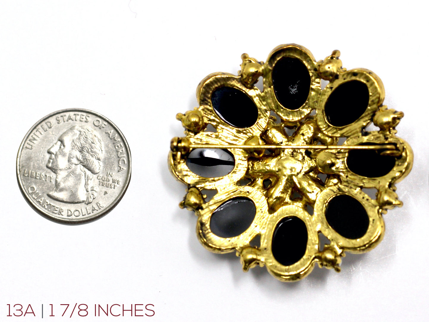 2nd Cavalry Regiment Brooch 13A