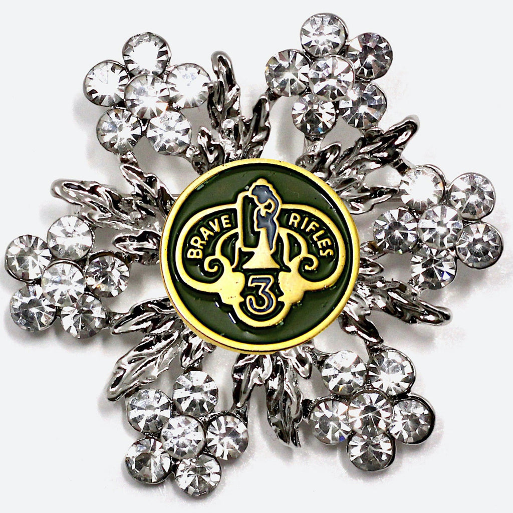 3rd Cavalry Regiment Brooch 11M