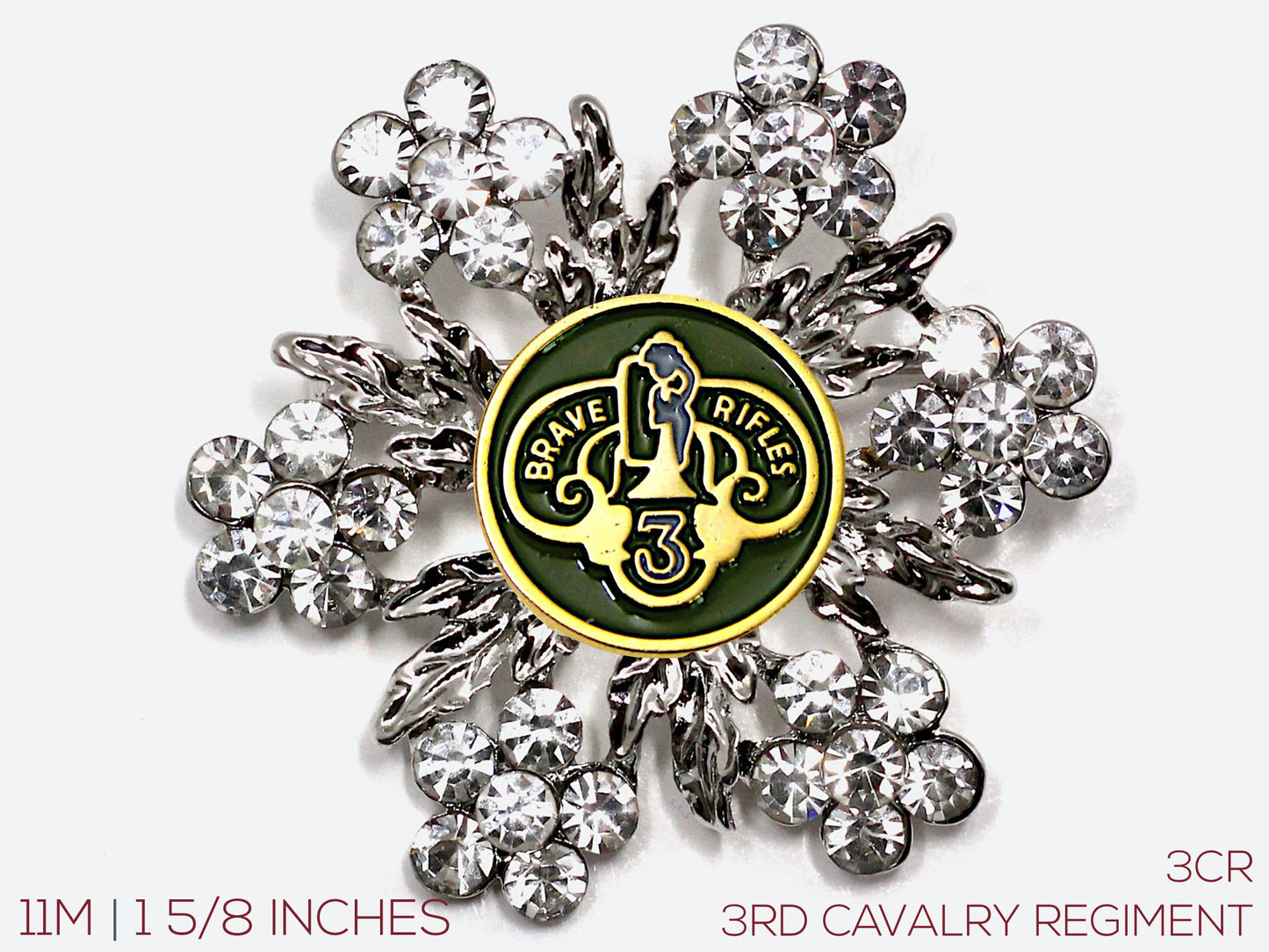 3rd Cavalry Regiment Brooch