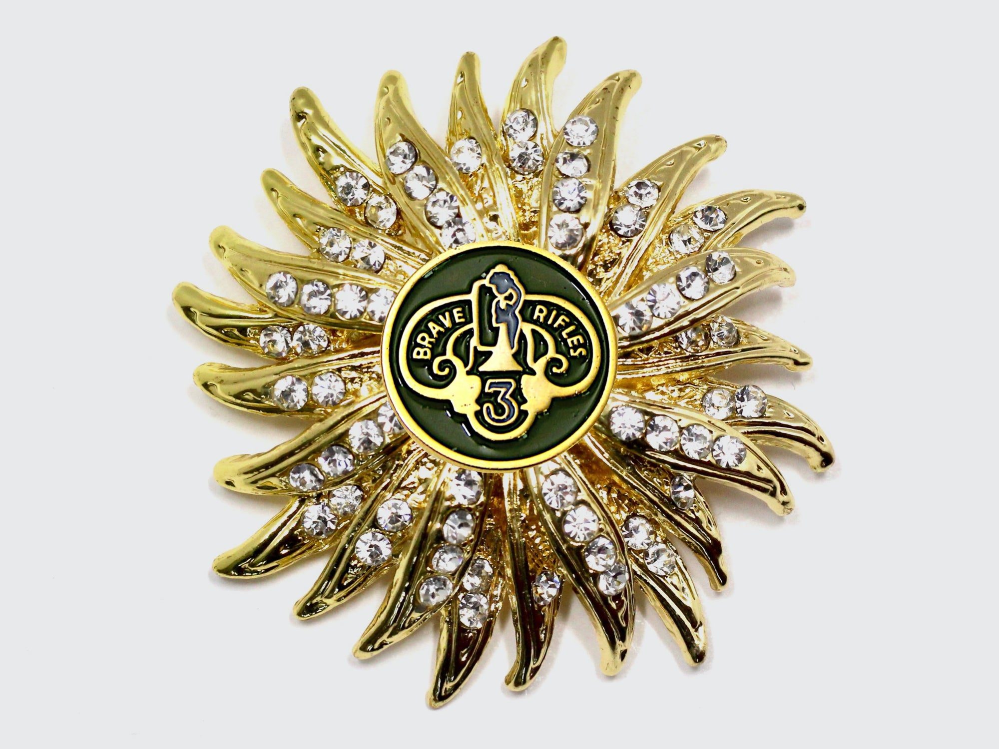 3rd Cavalry Regiment Brooch 15O