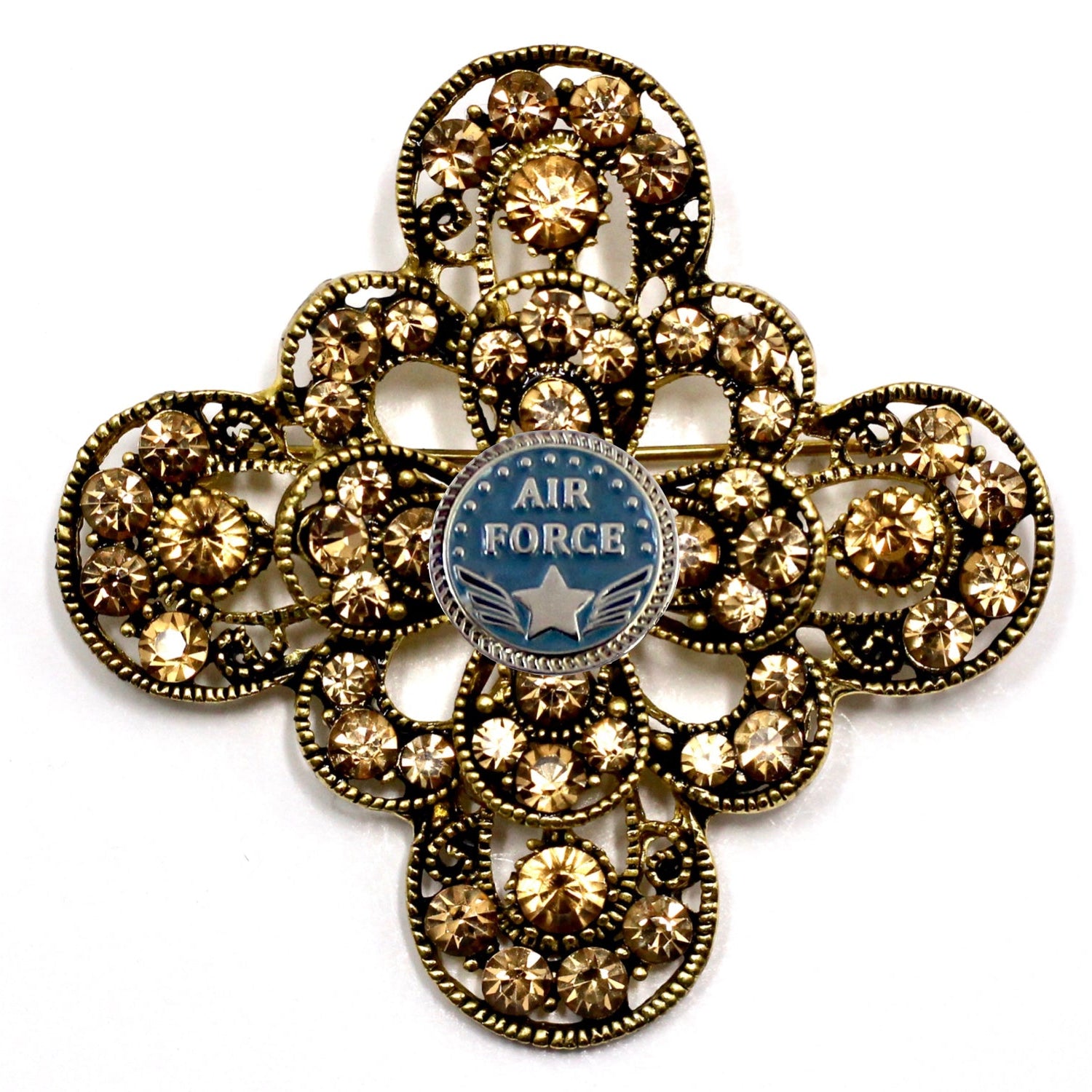 Air Force Brooch 13D