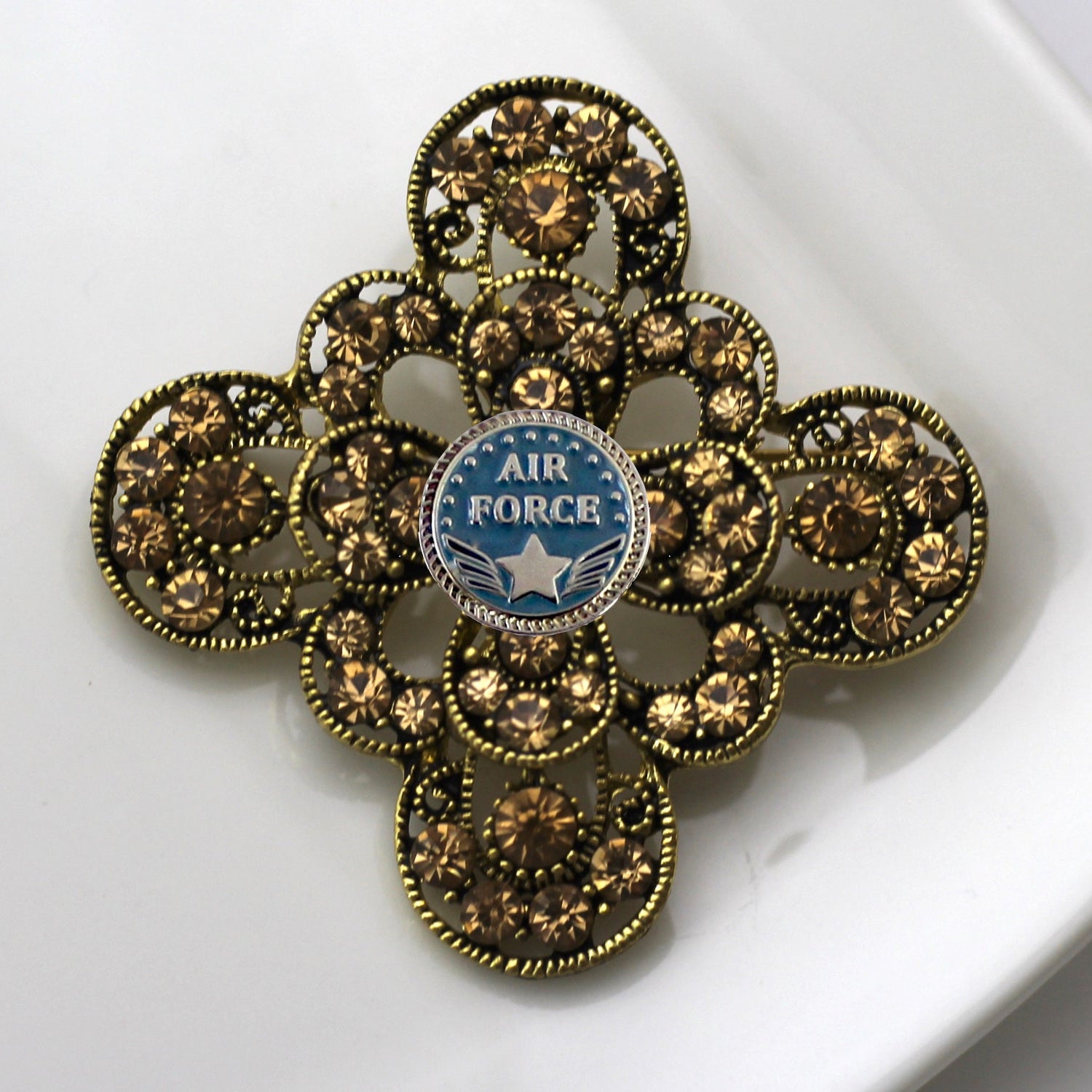 Air Force Brooch 13D