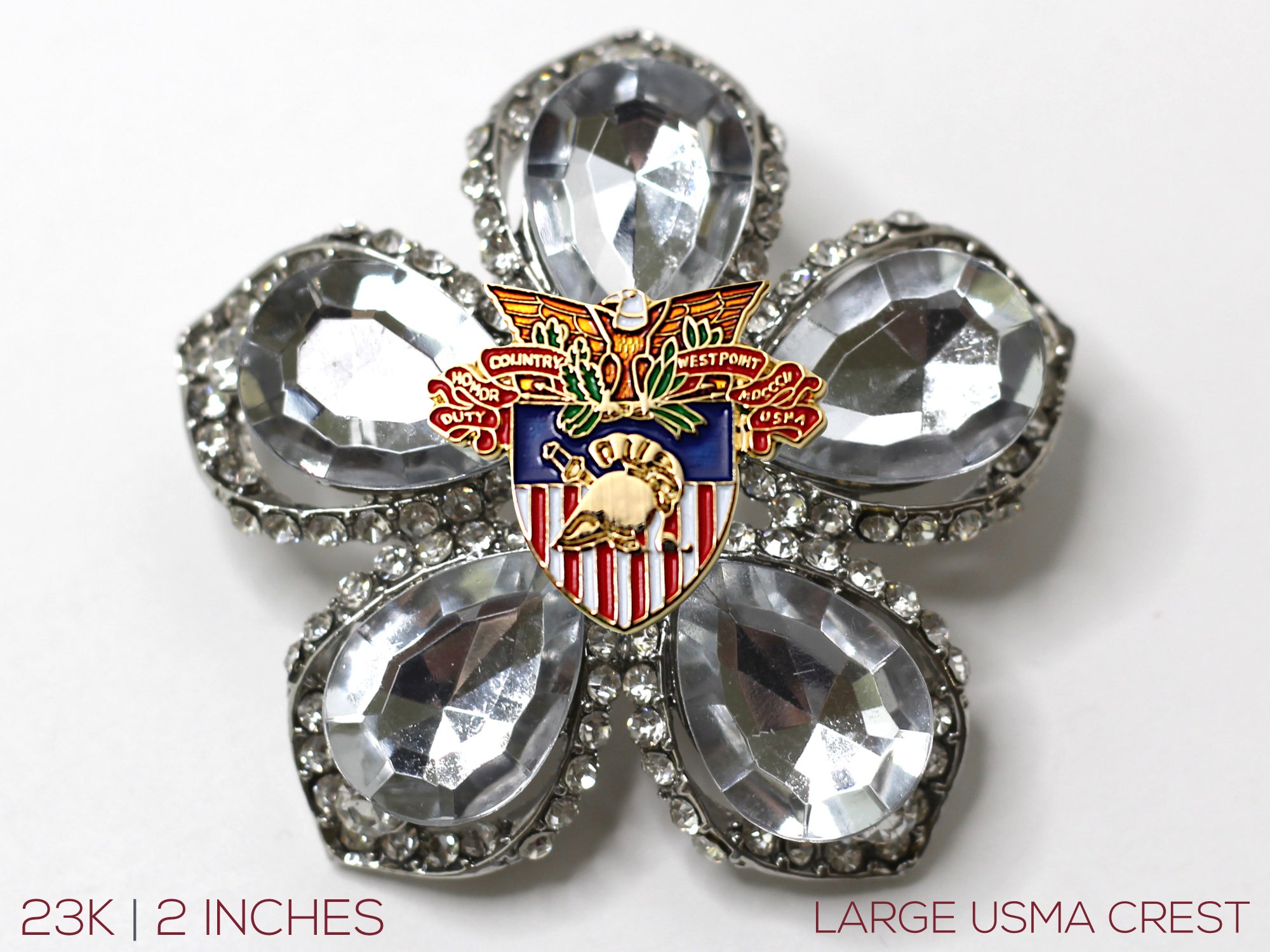 USMA Crest Brooch