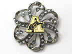 USMA Gold Army A Brooch