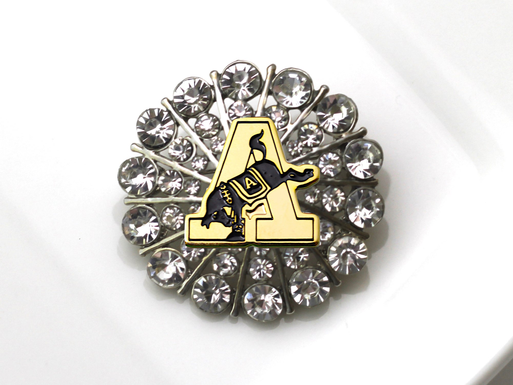 USMA Gold Army A Brooch