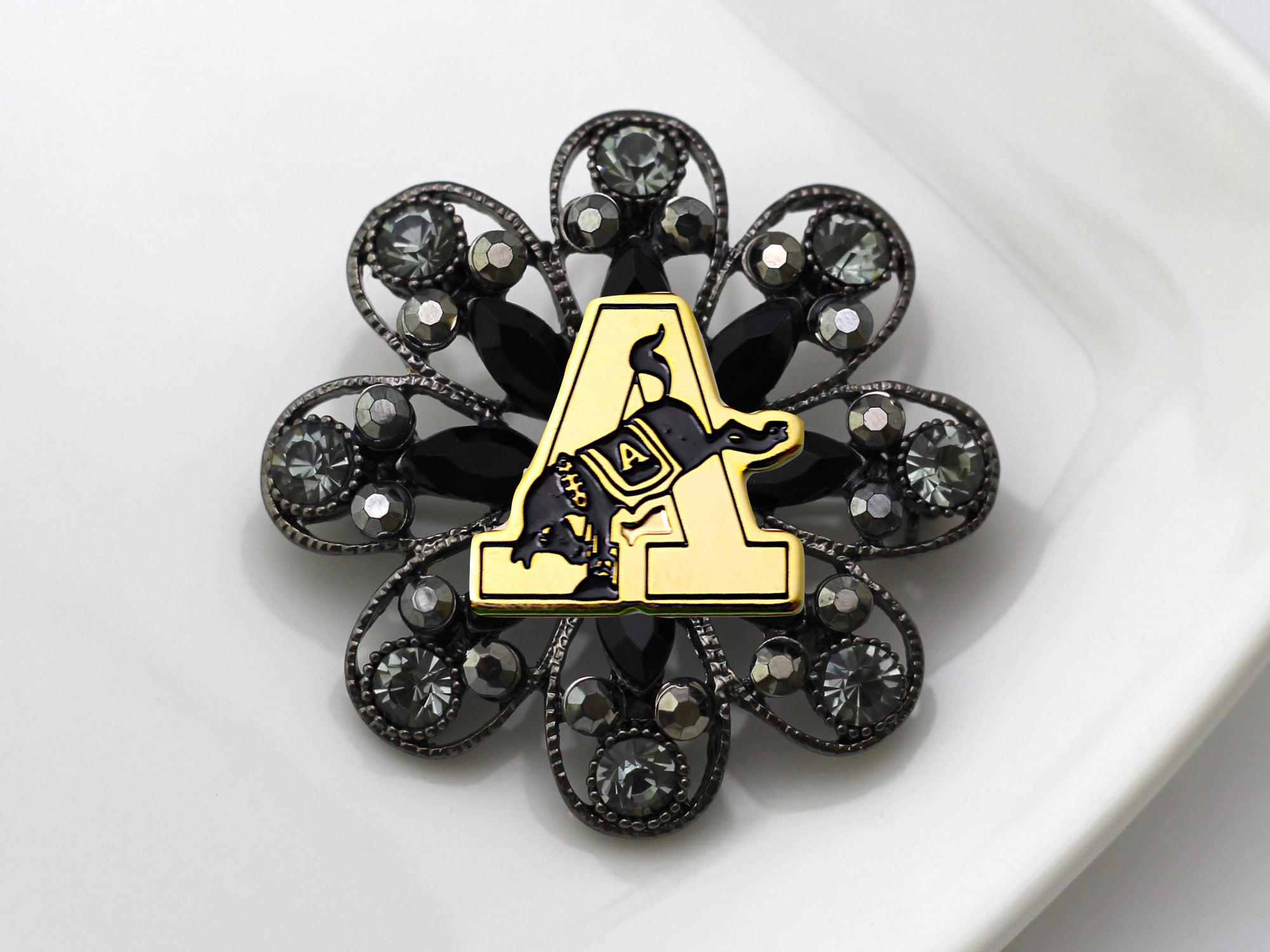 USMA Gold Army A Brooch