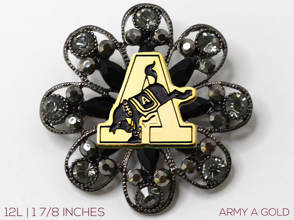 USMA Gold Army A Brooch