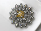 West Point Athena Tan Brooch