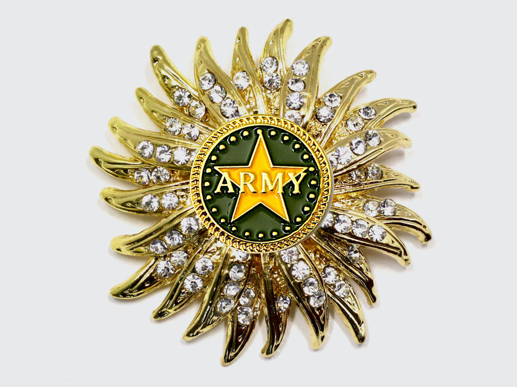 Army Brooch 15O